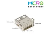 کانکتور USB A مادگی پایه smd - تصویر 4