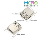 کانکتور USB A مادگی ایستاده - تصویر 5
