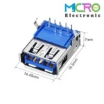 کانکتور USB 3.0 مادگی رایت نوع A - تصویر 2