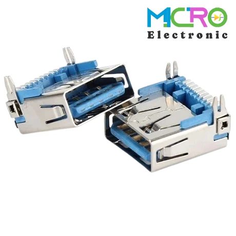 USB33-1 مادگی USB 3 پایه smd - تصویر 1