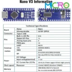 آردوینو نانو Arduino NANO CH340 با پورت TYPE-C - تصویر 4