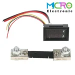 آمپرمتر ولتمتر DC روپنلی 100 آمپر 0v-100v شنت خور - تصویر 4