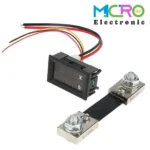آمپرمتر ولتمتر DC روپنلی 100 آمپر 0v-100v شنت خور - تصویر 5