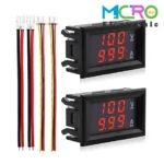 ولتمتر و آمپرمتر DC روپنلی 10 آمپر 0v-100v قرمز - تصویر 4