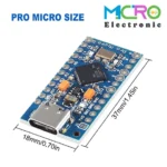 برد آردوینو پرو میکرو Arduino Pro Micro دارای ورودی USB Type-C - تصویر 5