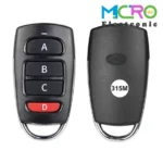 ریموت 4 کانال کدلرن طرح آزرایی 315MHzمدل A - تصویر 6