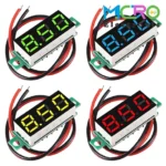 ماژول ولتمتر سایز 0.28 اینچ 2 سیمه قرمز - تصویر 2