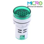 ولتمتر چراغ سیگنالی AC500V سبز گرد مدل AD16-22DSV