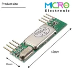 گیرنده ریموت ASK 433MHz سوپرهترودین مدل RXB6 - تصویر 3