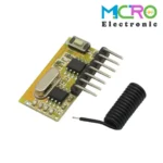 گیرنده ریموت کد لرن 4 کاناله 433MHz مدل RXC6