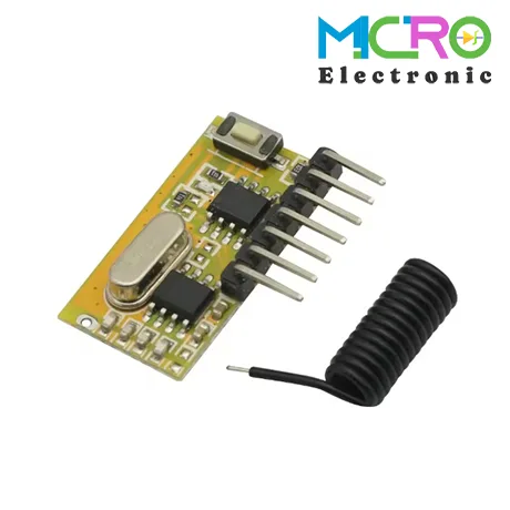 گیرنده ریموت کد لرن 4 کاناله 433MHz مدل RXC6-1 گیرنده ریموت کد لرن 4 کاناله 315MHz مدل RXC6 - تصویر 1