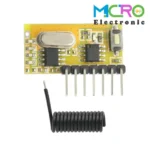 گیرنده ریموت کد لرن 4 کاناله 315MHz مدل RXC6 - تصویر 2